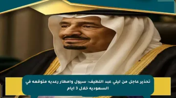 تحذير عاجل من ليلى عبد اللطيف: سيول وأمطار رعدية متوقعة في السعودية خلال 3 أيام